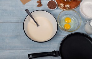 Banana Chocolate Chip Pancakes