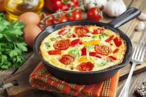 Frittata With Summer Veggies