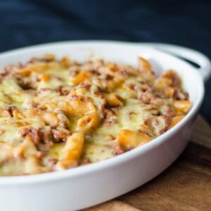 Loaded Mac 'n Cheese with Penne and Pancetta