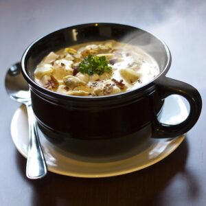 Healthy Clam Chowder - New England Style
