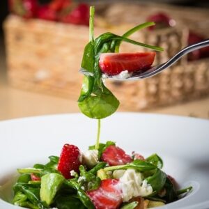 Strawberry Spinach Salad